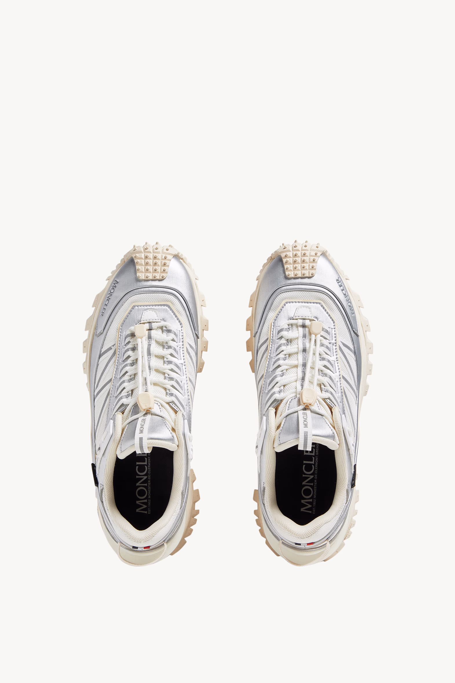 Trailgrip GTX Leather Sneakers Women Silver Moncler 6